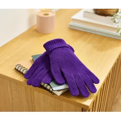 Tchibo - Strickhandschuhe - lila