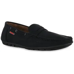 Herren Mokassins in Schwarz