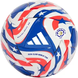 adidas FIFA Club World Cup Trainingsball 2025 JD3827 - white/power blue/dark blue/lucid red 1