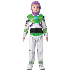 Rubie ́s Kostüm Toy Story Buzz Lightyear Kinderkostüm Deluxe, Werde zum draufgängerischen Astronauten aus Toy Story! weiß
