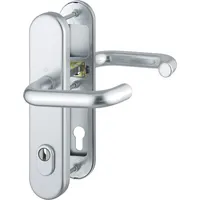 HOPPE Schutz-Drückergarnitur mit Langschild Paris 138/3332ZA/3310 10/92 mm weiß