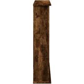 vidaXL Kaminumrandung Räuchereiche 75 x 20 x 87,5 cm