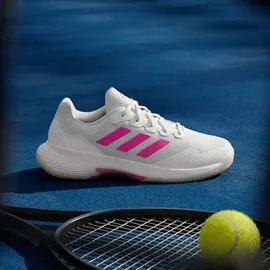 adidas Gamecourt 2.0 Tennisschuhe Damen JP7723 - core white/lucid pink/core black 38 2/3