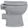 Sanicomfort manhattan Stand-WC mit WC-Sitz Grau