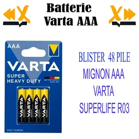 Varta Super Heavy Duty AAA 4 St.
