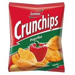 Crunchips Paprika Chips 20x 25,0 g