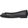 Tommy Hilfiger Damen Ballerinas Smooth Ballet aus Leder, Schwarz (Black), 40