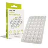 mobile origin Sticker Phone Mount O1 clear white