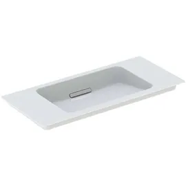 Geberit One Waschtisch 90 x 40 cm weiß/glanzchrom Tect (500395011)