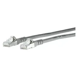 Metz Connect Patchkabel Cat.6A 10G AWG26 grau 3m