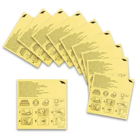 BESTWAY Selbstklebende Reparaturflicken 6,5 x 6,5 cm, 10 Stück