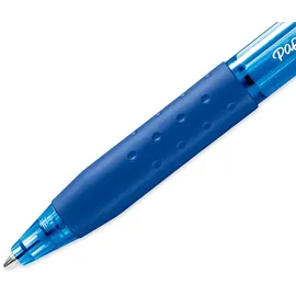 Paper Mate InkJoy 300RT Druckkugelschreiber | mittlere Spitze (1,0mm) | Blau | 12 Stück