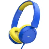 Joyroom On-Ear-Kopfhörer 3,5 mm Miniklinke für Kinder Kinder blau (JR-HC1 pink)