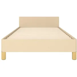 vidaXL Bettgestell 100 x 200 cm Creme