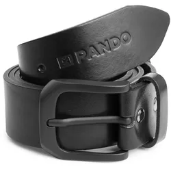 Pando Moto Himo 3 Gürtel, schwarz für Männer