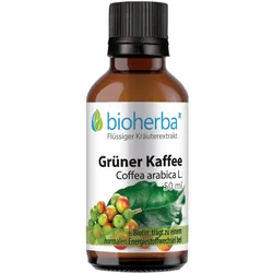 Grüner Kaffee Coffea arabica L. Tropfen Tinktur 50 ml