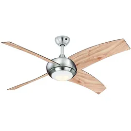 AireRyder Borealis 122 cm Deckenventilator kiefer mit Licht inkl. Fernbedienung