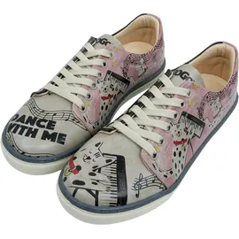 DOGO Damen Sneakers Sneaker Mehrfarbig, 36 EU