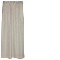 Schöner Wohnen Meshwork Dekoschal verdeckte Schlaufen 130 x 250 cm grau