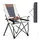 Costway Campingstuhl Faltstuhl Blau