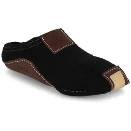 HAFLINGER Pocahontas Pantoffel Hausschuh mit TR-Gummisohle Wechselfussbett unisex (Ziegelrot 85), Gr. - EU