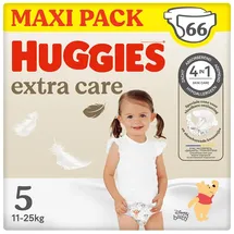 Huggies Extra Care Disney, Größe 5 Windeln, 66 Einheiten - White - One Size