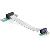 DeLock Riser Card PCI Express x1 with Flexible Cable