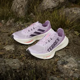 adidas Terrex Agravic Speed Ultra Damen Powder Plum / Aurora Plum / Lucid Red 39