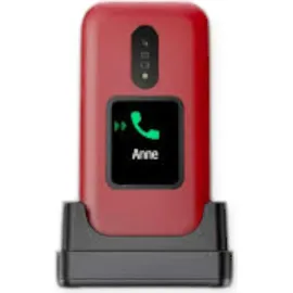 Doro 2880 Rot/weiß + Netzteil