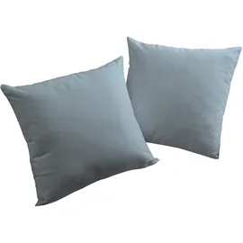 ADAM Audio Kissenbezug Uni Light Collection 40 x 40 cm Blau