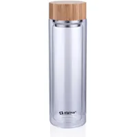 Bakaji Trinkflasche Transparent 0,45 l
