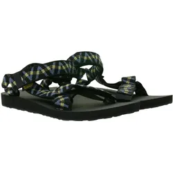 TEVA Original Universal Herren Sandale nachhaltige Sommer-Sandale mit EVA-Gummisohle Zehentrenner 1004006 Schwarz/Blau - 