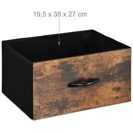 Relaxdays Kommode Industrial, HBT: 71,5 x 84 x 32,5 cm,