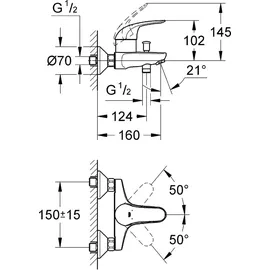 Grohe Swift Einhandwannenmischer (23270000)