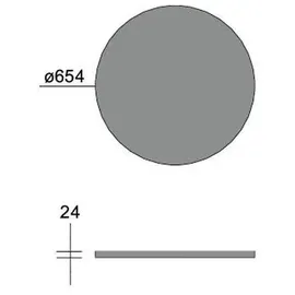 Brumberg Leuchten Akustikpaneel D750mm 85400454