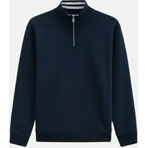 Marc O'Polo LSL Sweat Troyer Herren Blau M