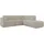 MKS Eckcouch Cord 5M L 2-Sitzer Beige