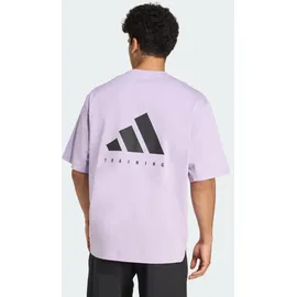 adidas Power Oversize T-Shirt - Powder Plum - L