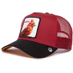GOORIN BROS. Unisex Baseball Cap - FOOTBALL FAN, Front Patch, One Size Cardinal Fan