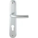 HOPPE Tôkyô Langschildgarnitur Aluminium grau 1710/273P