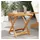 vidaXL Gartentisch Klappbar 50 x 50 x 50 cm Braun