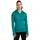 Icebreaker Quantum IV Fleecejacke Blau/Smaragd S