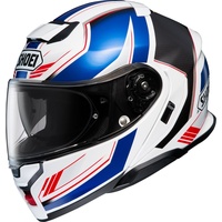 Shoei Neotec 3 Grasp Klapphelm weiss-rot-blau, Größe 2XL