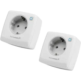 Homematic IP 157338A0, Schaltsteckdose, 2 Stück
