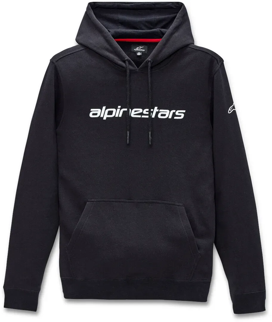 Alpinestars Linear Hoodie, zwart, S Voorman