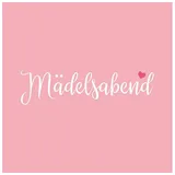 ATELIER Braun&company | Servietten Mädelsabend 33 X 33 Cm 20er Pack Tischservietten