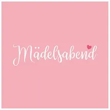 ATELIER Braun&company | Servietten Mädelsabend 33 X 33 Cm 20er Pack Tischservietten