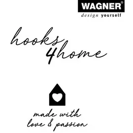 wagner® design yourself Garderobenhaken DOT GH 0202 schwarz