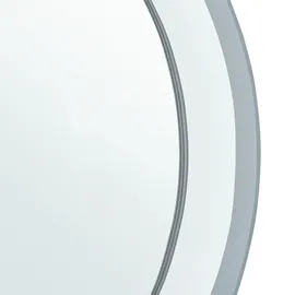 Beliani Kosmetikspiegel Brinay 58 cm 58 cm Silber