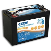 Exide Marine & Leisure EV1300 Lithium-Batterie, 100Ah